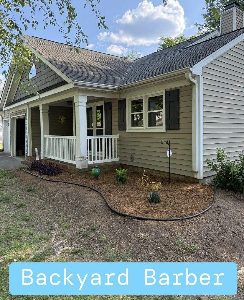 Recent work by Backyard Barber Land Management